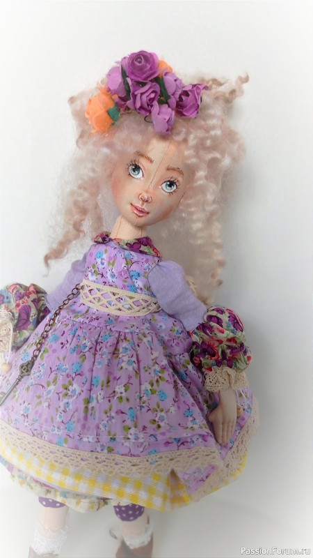 Textile Doll, текстильная кукла