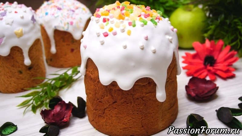 Кулич для тех, у кого нет свободного времени!