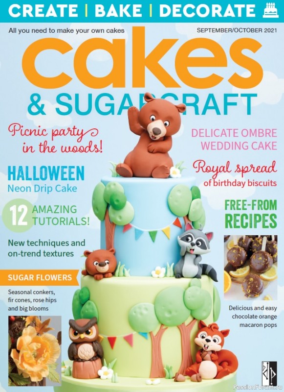 Журнал Cakes & Sugarcraft - September/October 2021