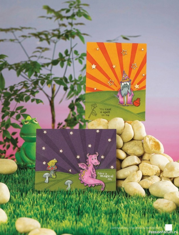 Журнал Cardmaking Stamping & Papercraft - August 2021