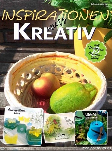 Журнал INSPIRATIONEN meets KREATIV - Juli/August 2021