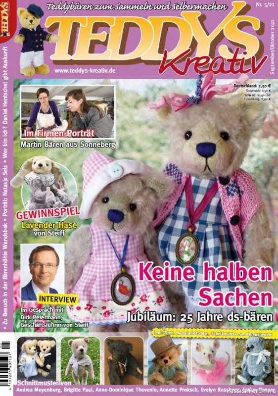Журнал Teddys Kreativ №5 2021