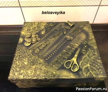 Шкатулка для рукодельницы.