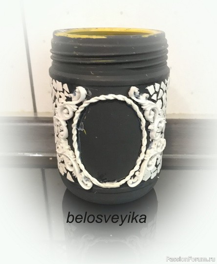Декор баночки из под какао