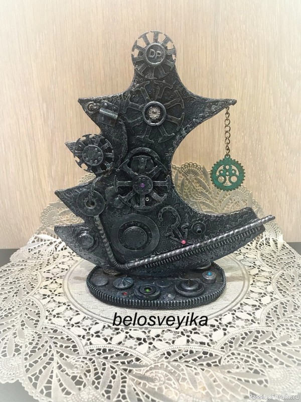 Елочка в стиле Стимпанк,№2