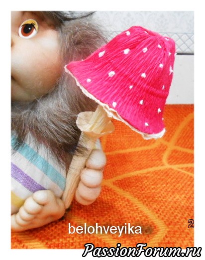 Кукла в чулочной технике