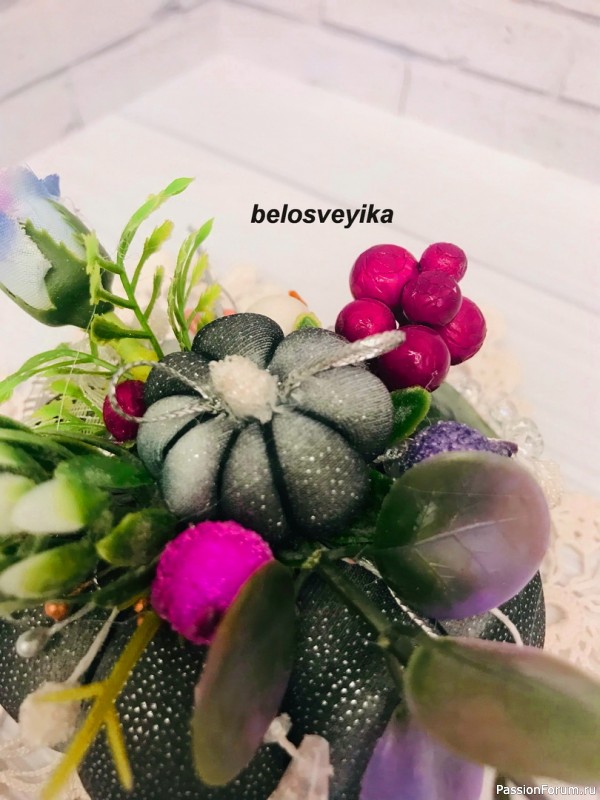 Ещё текстильные тыковки