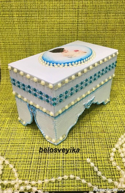 Декор коробки от телефона