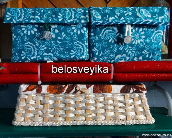 Коробки в разных техниках.