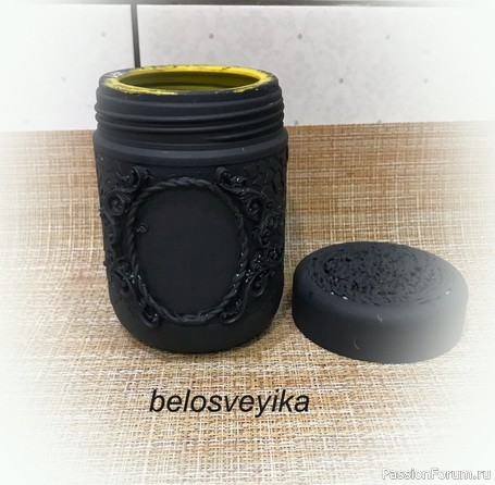 Декор баночки из под какао