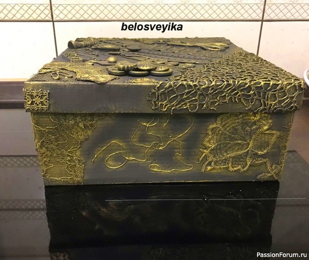 Шкатулка для рукодельницы.
