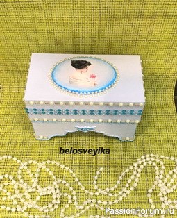 Декор коробки от телефона