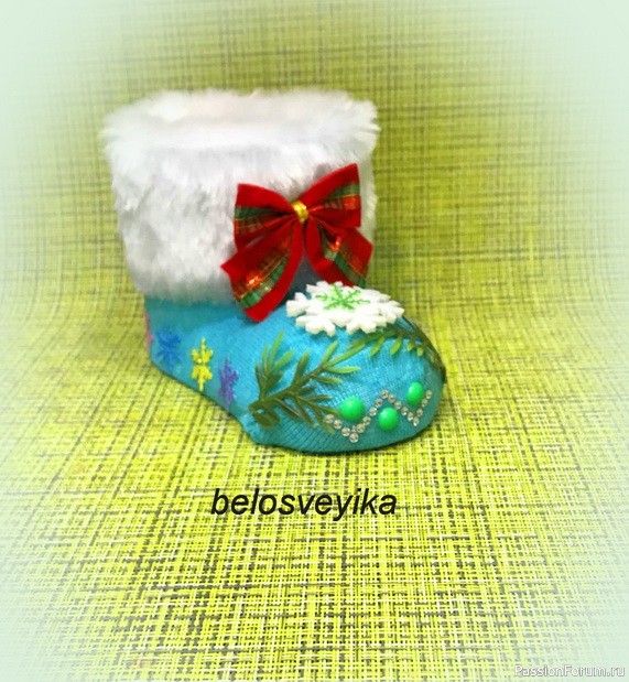 Новогодний башмак