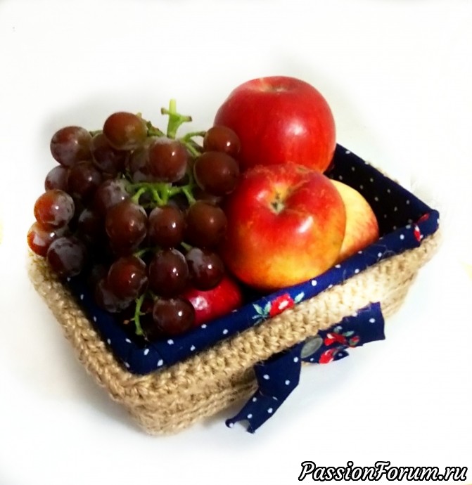 Корзинка для мелочей за пару часов