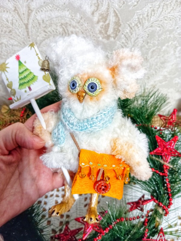 Совушка. Интерьерная игрушка