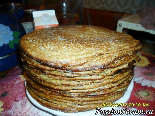 Любимые блины.С Масленницей!