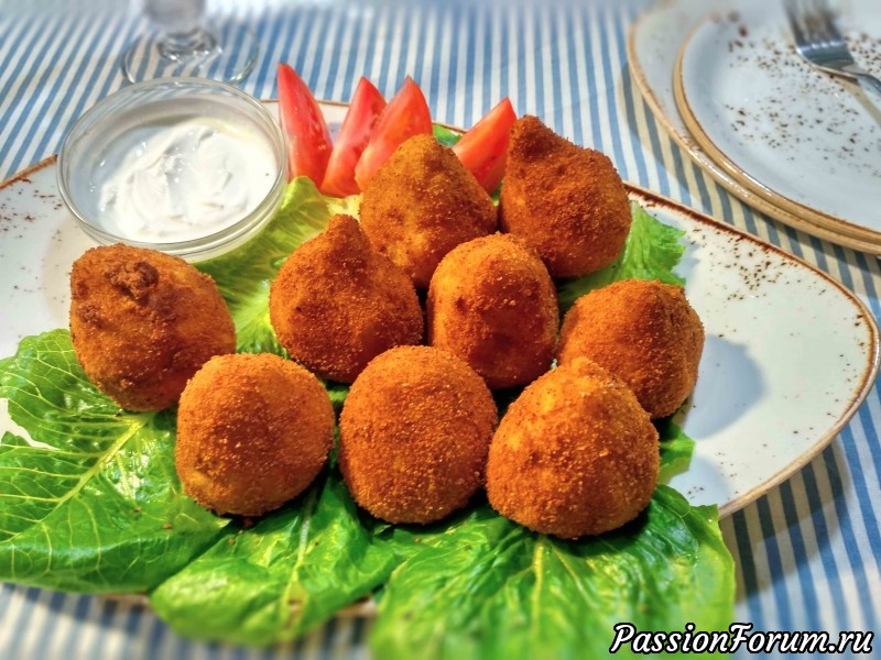 Кошинья. Бразильские куриные крокеты