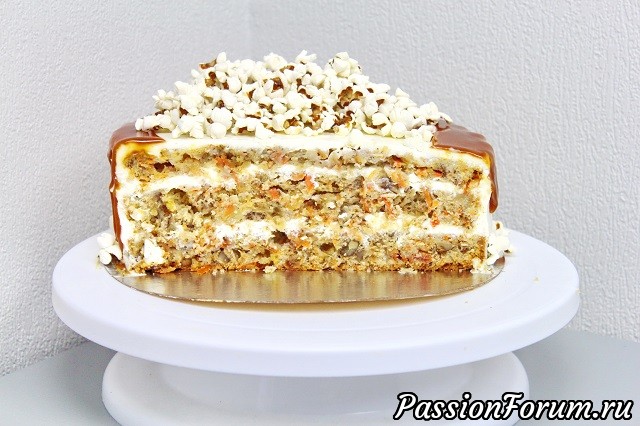 Морковный торт.