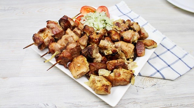 Шашлык дома, 3 способа