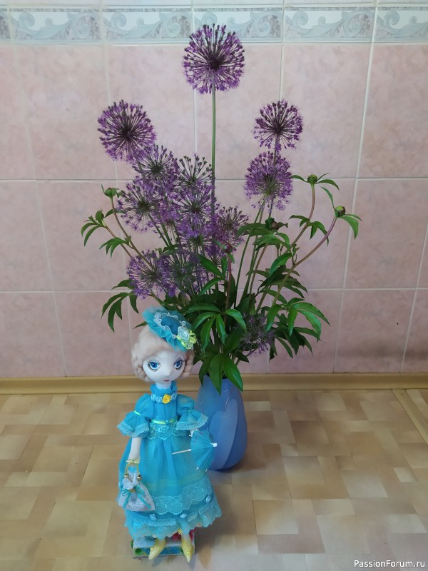 Голубая феечка.