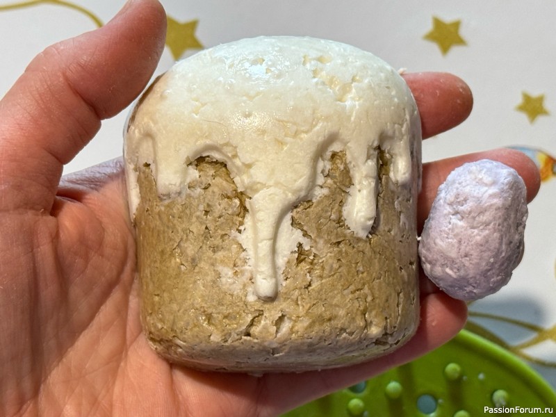 Твёрдый шампунь "Кулич"