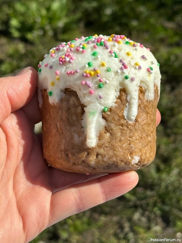 Твёрдый шампунь "Кулич"