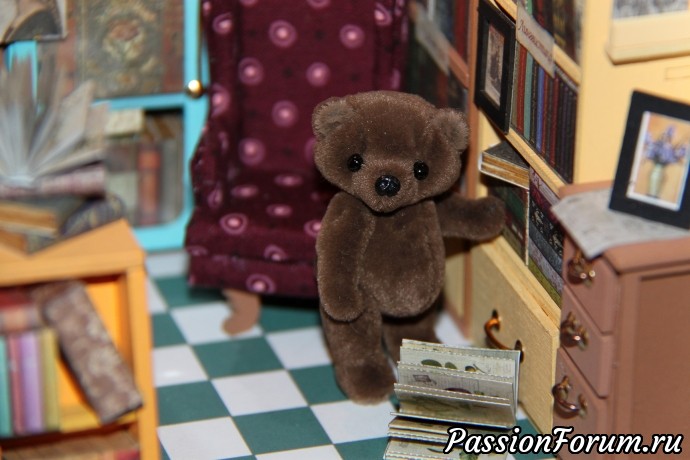 Миниатюрный мир или книжный магазинчик для зверят!