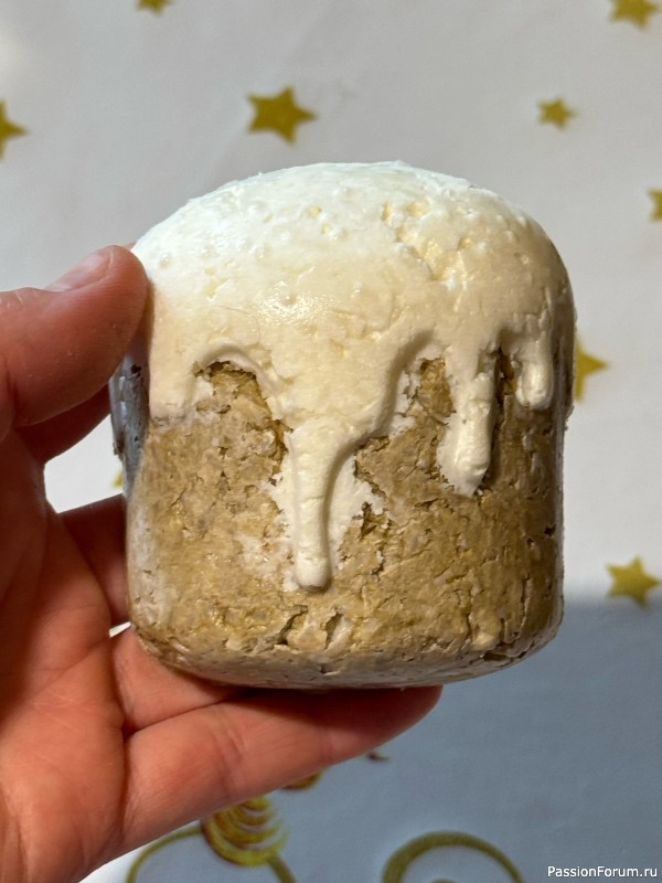 Твёрдый шампунь "Кулич"