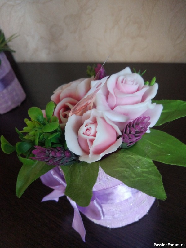 Букеты из мыла