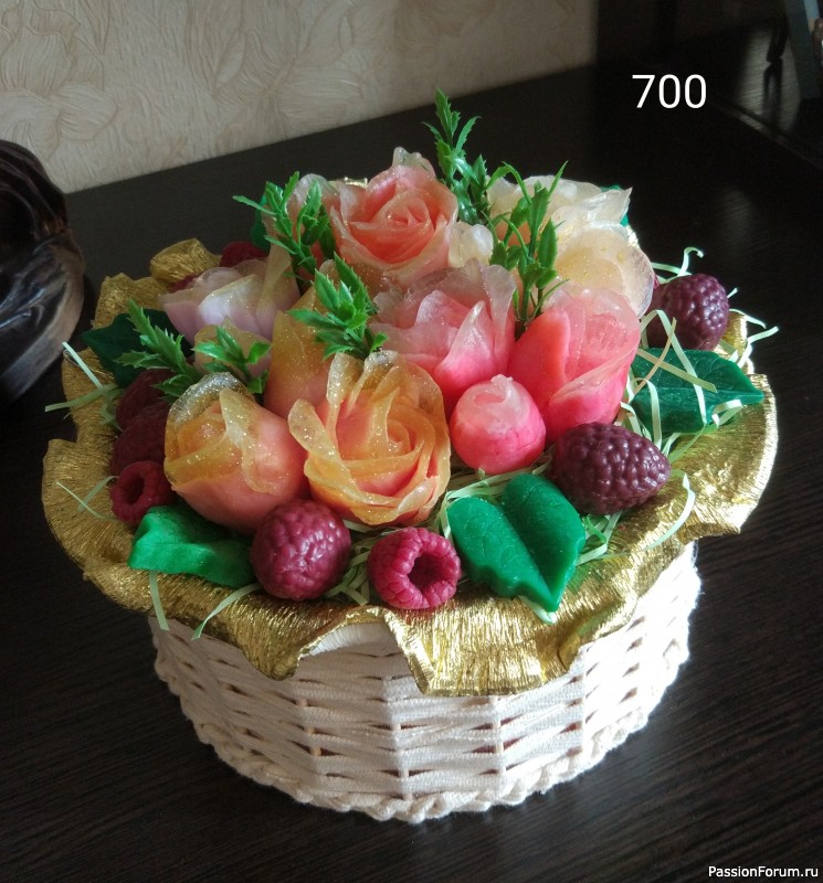 Букеты из мыла