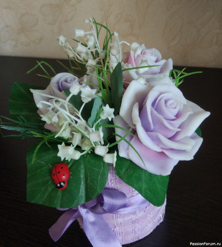 Букеты из мыла