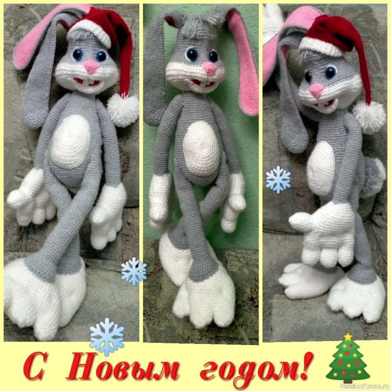 ​Кролик Костик - пушистый хвостик