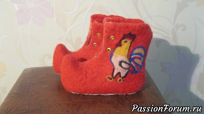 Сапожки внуку
