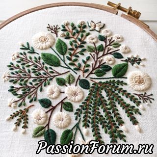 Вышивка. Эскизы. Техники, Идеи их интернета.