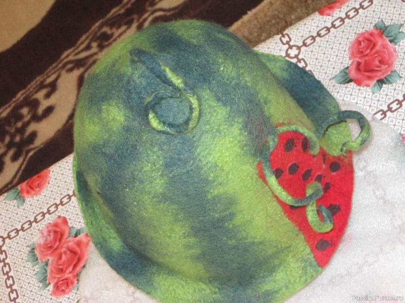 Шапка для бани