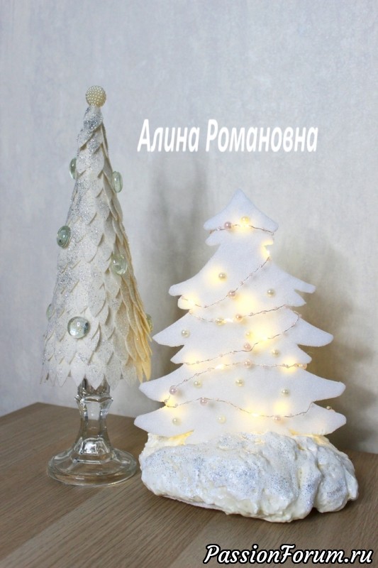 Создаем новогодние елочки из потолочной плитки и бумаги!