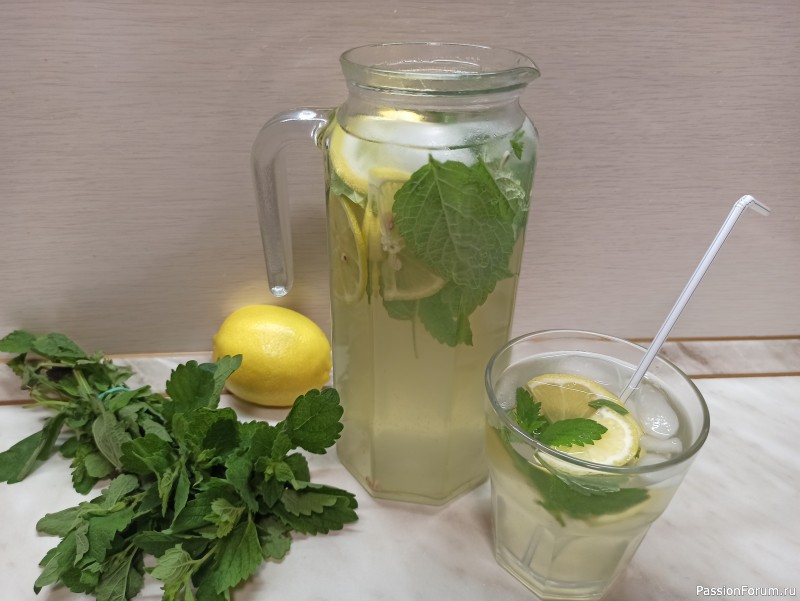 Вкуснейший и освежающий домашний лимонад с мятой