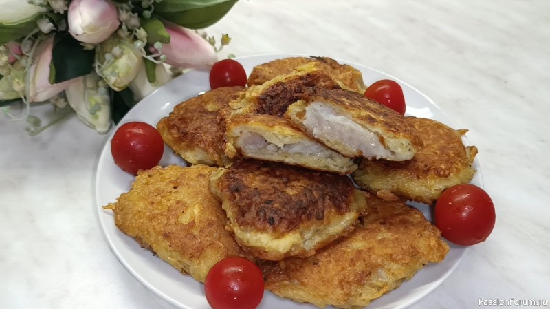 Это так быстро и так вкусно! Хрустящая картофельная корочка и сочная рыба!