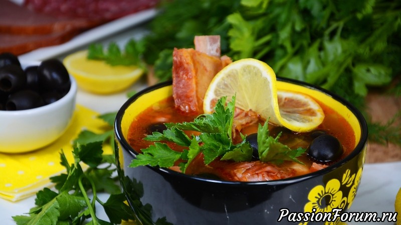 Посленовогодняя сборная мясная солянка