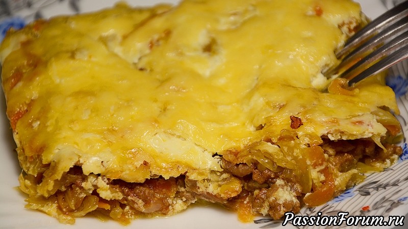 Ленивее ленивых голубцов! Капустная запеканка с фаршем &ndash; Вкусно и без хлопот!