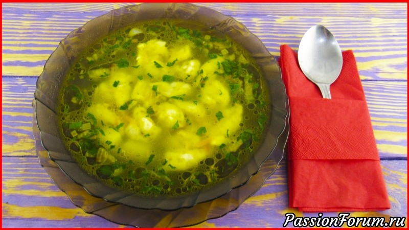 Обалденный Суп с клецками на Каждый День!