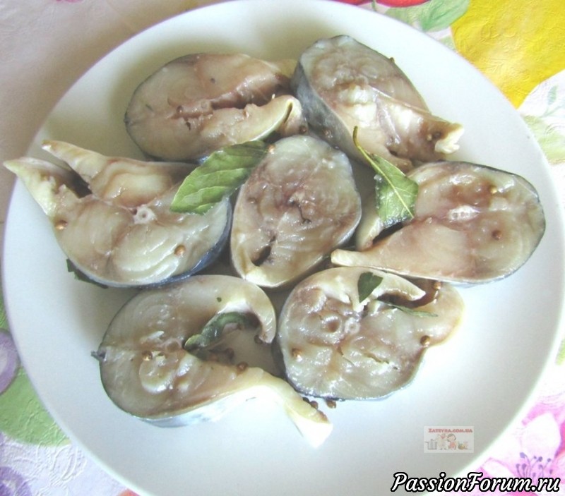 Скумбрия пряного посола