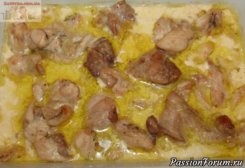 Нежная курочка в топлёном молоке
