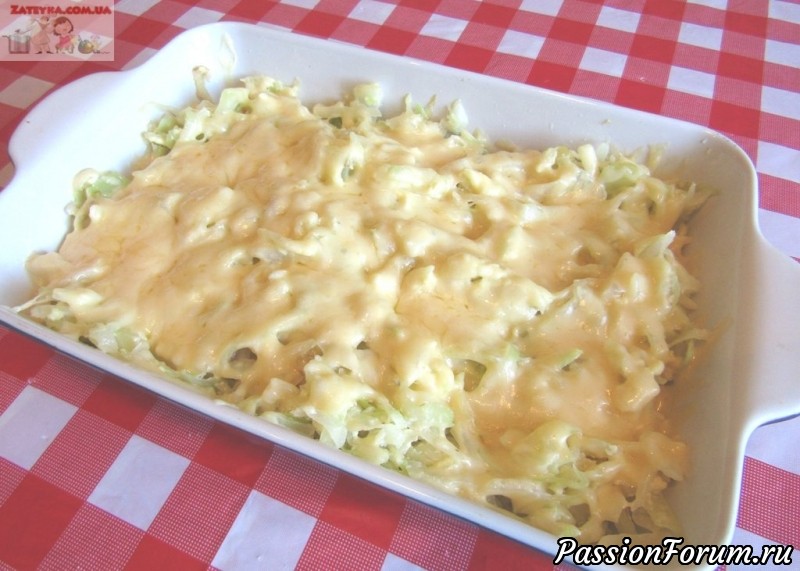 Запечённая капуста &laquo;Нежная&raquo; с яйцами и сыром