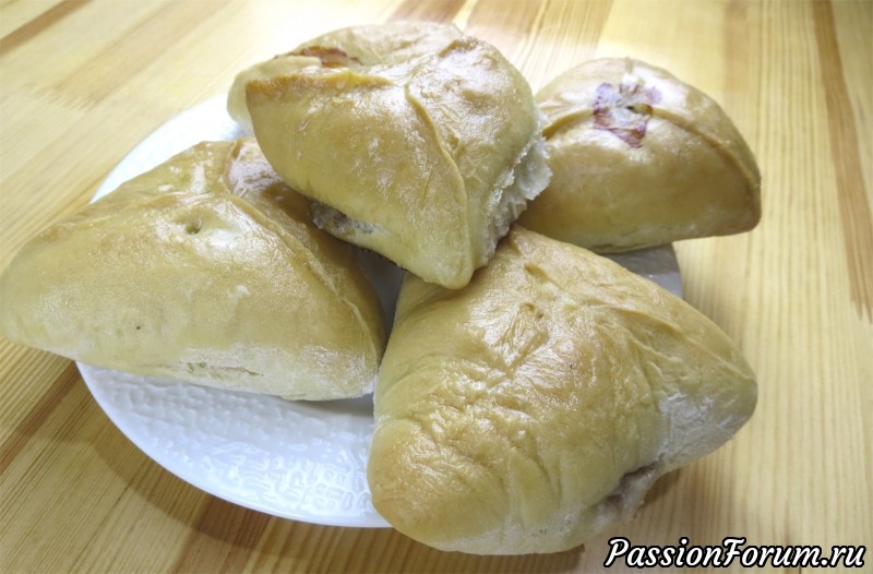 Эчпочмак. Треугольные пирожки с мясом и картошкой