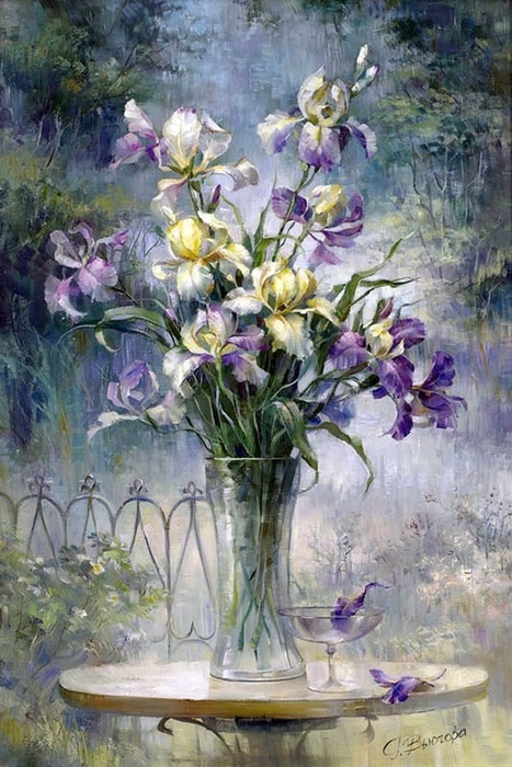 И снова цветы для декупажа.
