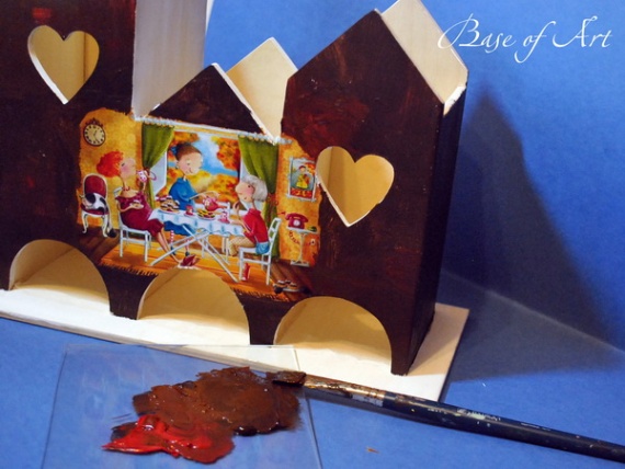 Чайный домик "Приятная беседа". МК "Base of Art"