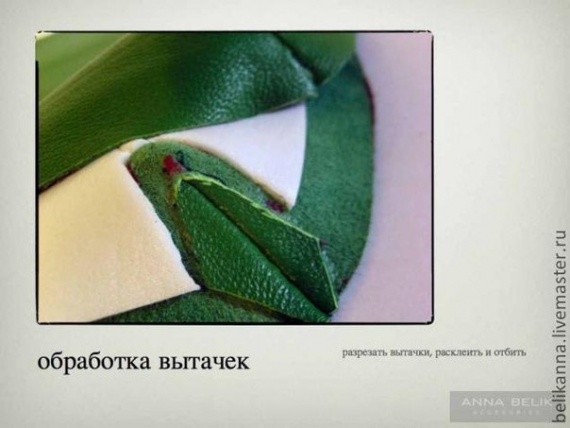 Сумка-клатч из кожи
