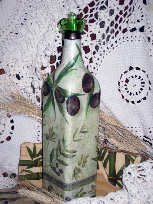 Бутылочки для оливкого масла