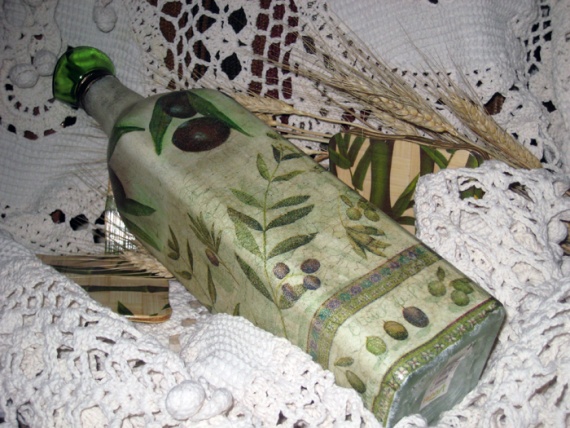 Бутылочки для оливкого масла
